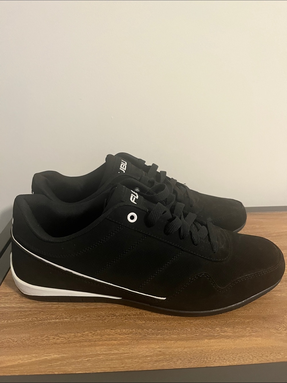 FUBU Black and White Men's Athletic Sneakers